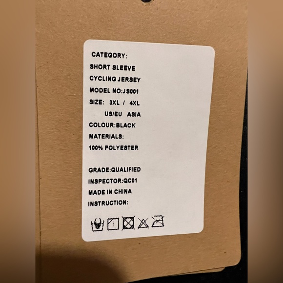 INBIKE Cycling Jersey 3 Rear Pockets Moisture Quick Dry Reflective Biking Shirts - Picture 7 of 12